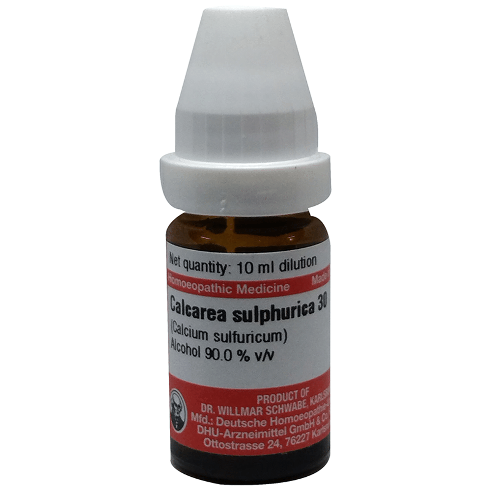 Dr Willmar Schwabe Germany Calcarea Sulphurica Dilution 30