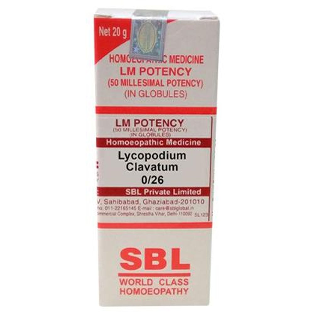 SBL Lycopodium Clavatum 0/26 LM