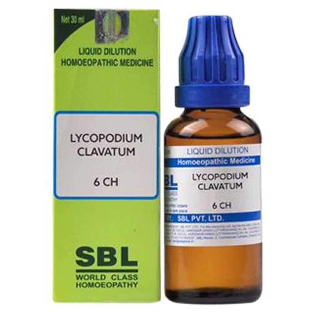 SBL Lycopodium Clavatum Dilution 6 CH