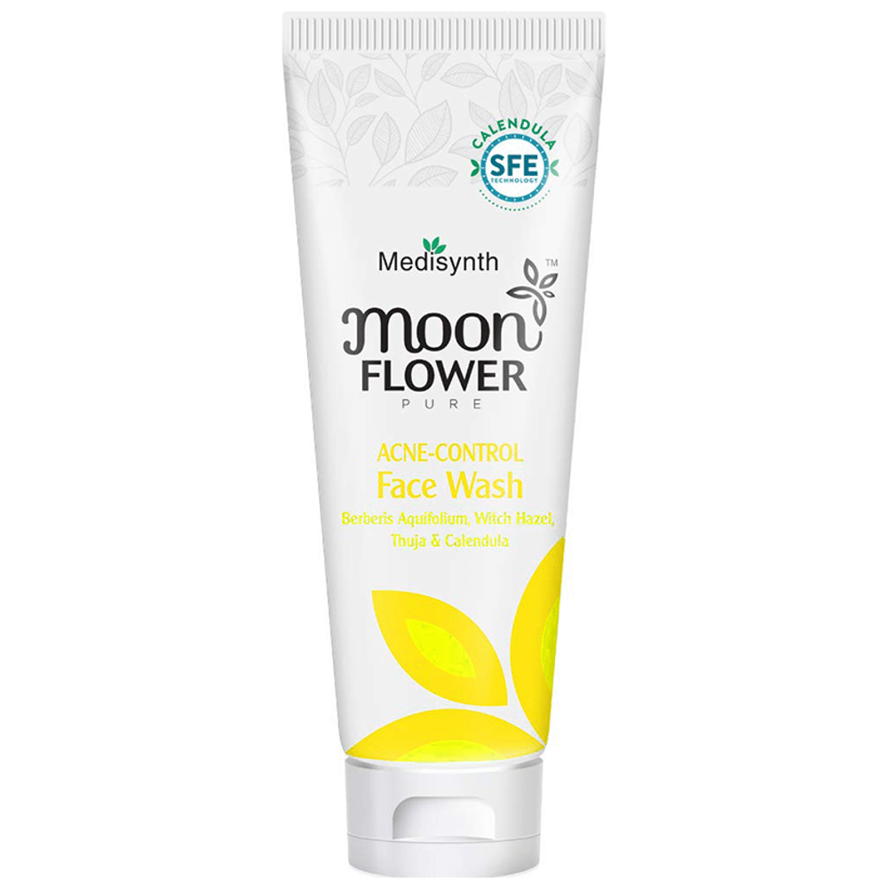 Medisynth Naturals Moonflower Acne-Control Face Wash