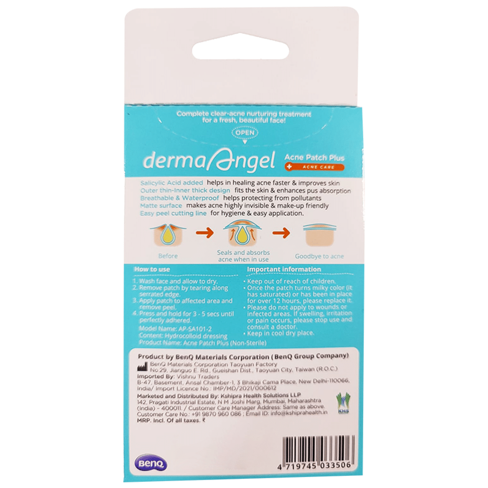 Derma Angel Day Acne Patch Plus