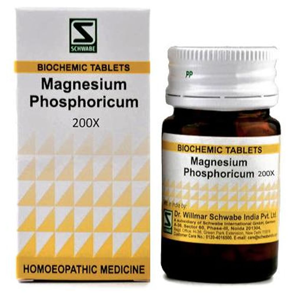 Dr Willmar Schwabe India Magnesia Phosphoricum Biochemic Tablet 200X