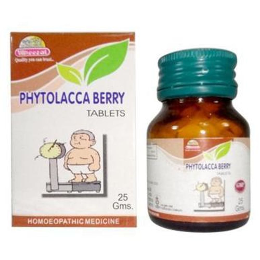 Wheezal Phytolacca Berry Tablet