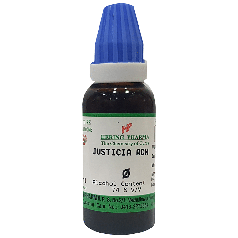 Hering Pharma Justicia Adh Mother Tincture Q