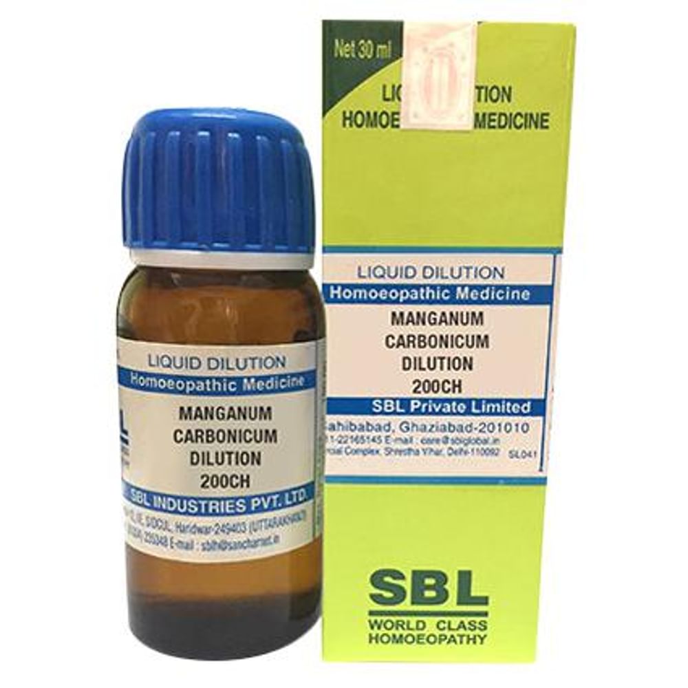 SBL Manganum Carbonicum Dilution 200 CH