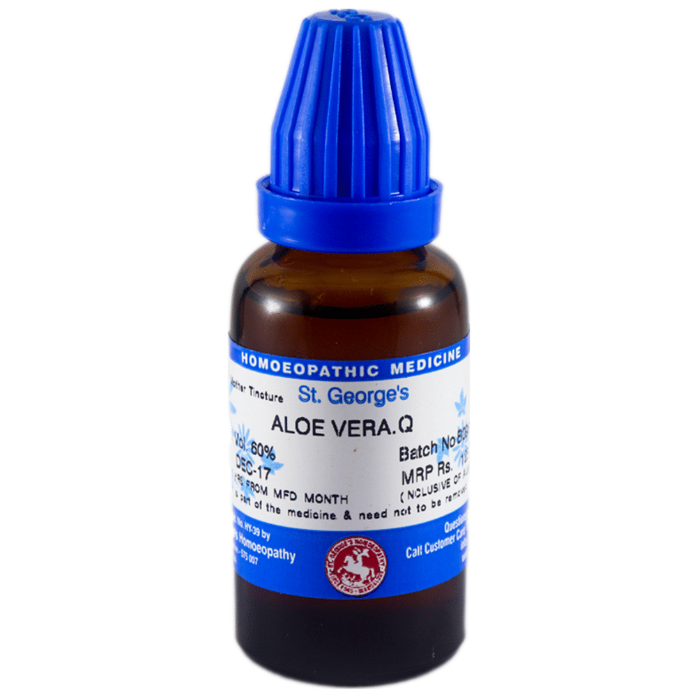 St. George’s Aloe Vera Mother Tincture Q