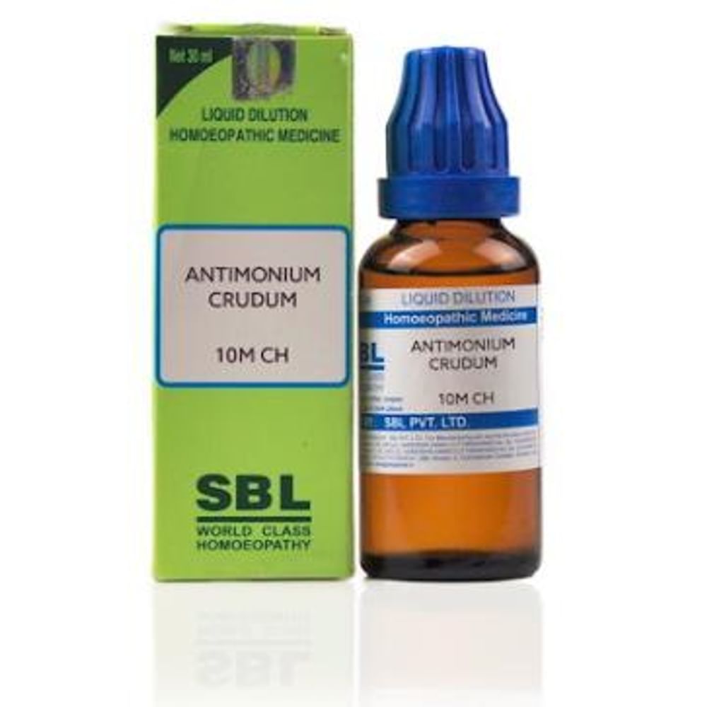 SBL Antimonium Crudum Dilution 10M CH