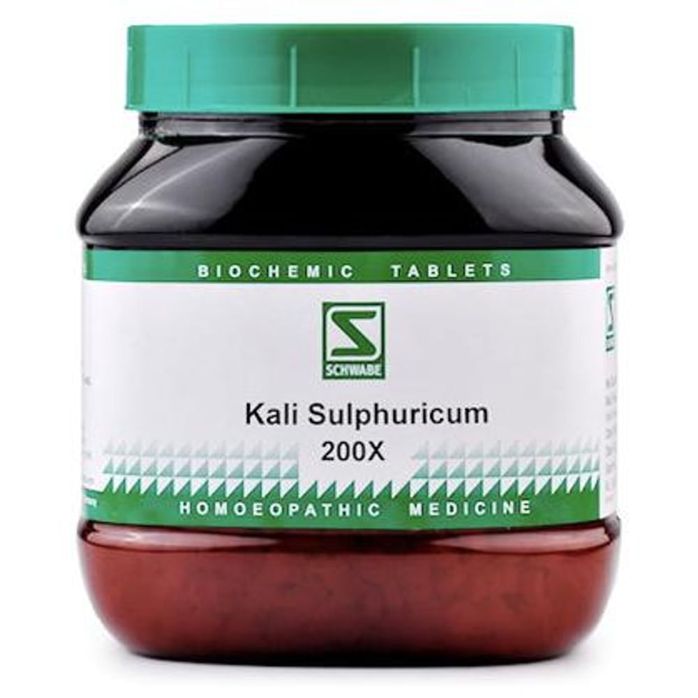 Dr Willmar Schwabe India Kali Sulphuricum Biochemic Tablet 200X