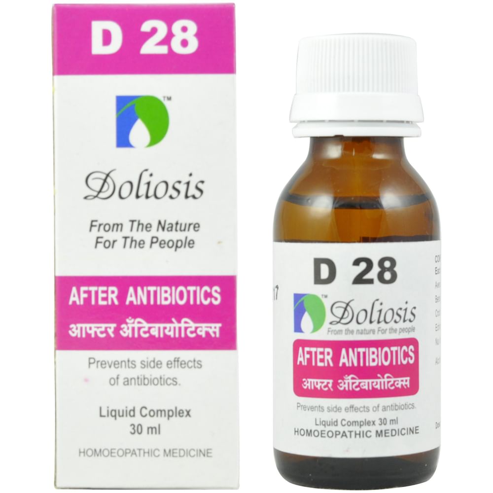 Doliosis D28 After Antibiotics Drop