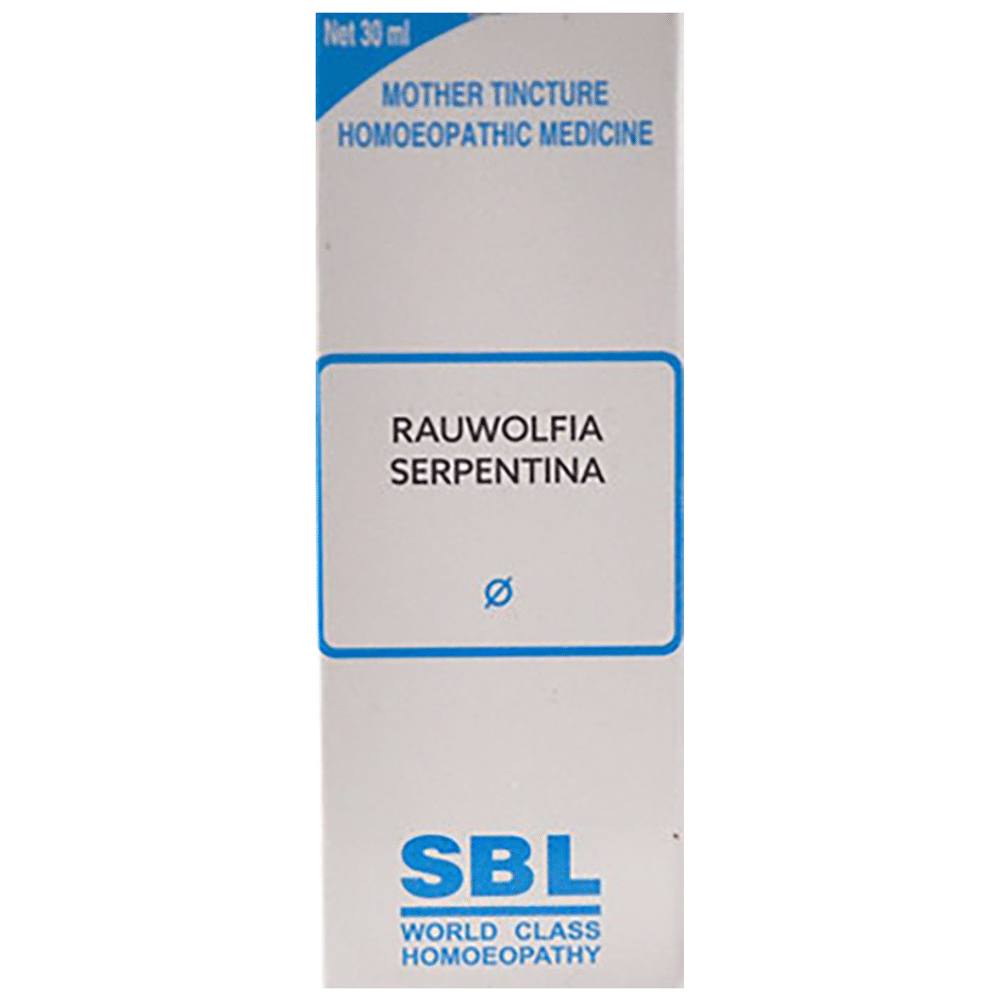 SBL Rauwolfia Serpentina Mother Tincture Q