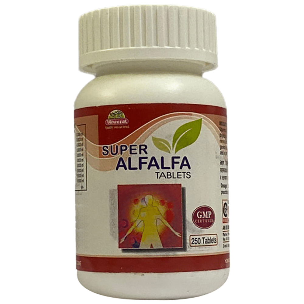 Wheezal Super Alfalfa Tablet