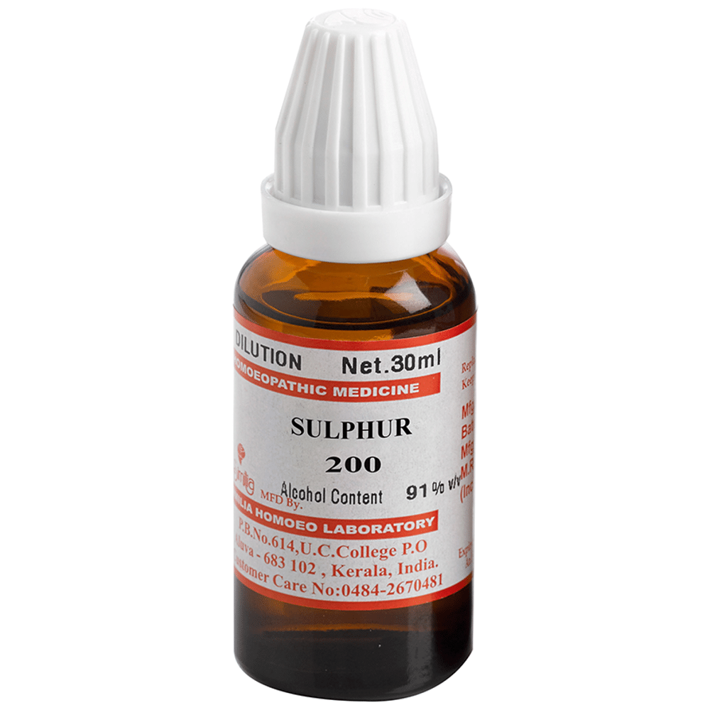 Similia Sulphur Dilution 200