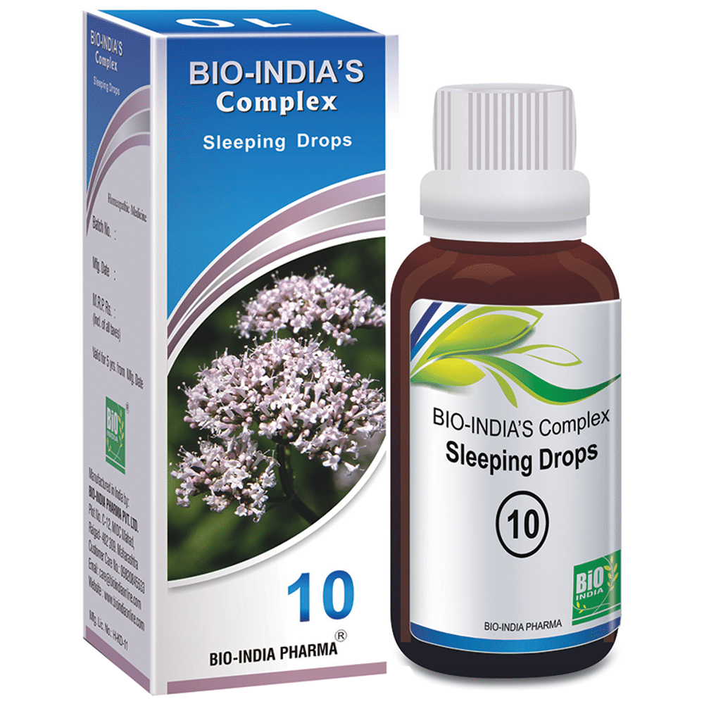 Bio India Complex 10 Sleeping Drop