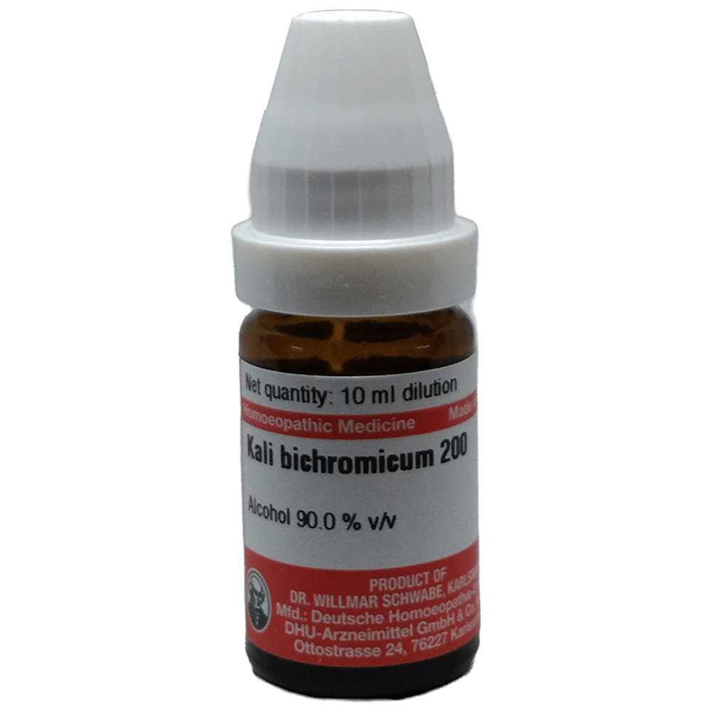 Dr Willmar Schwabe Germany Kali Bichromicum Dilution 200