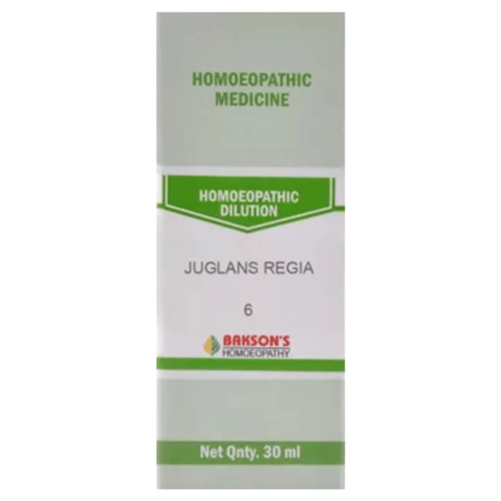 Bakson's Homeopathy Juglans Regia Dilution 6 CH