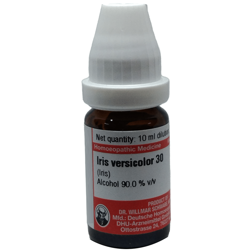 Dr Willmar Schwabe Germany Iris Versicolor Dilution 30