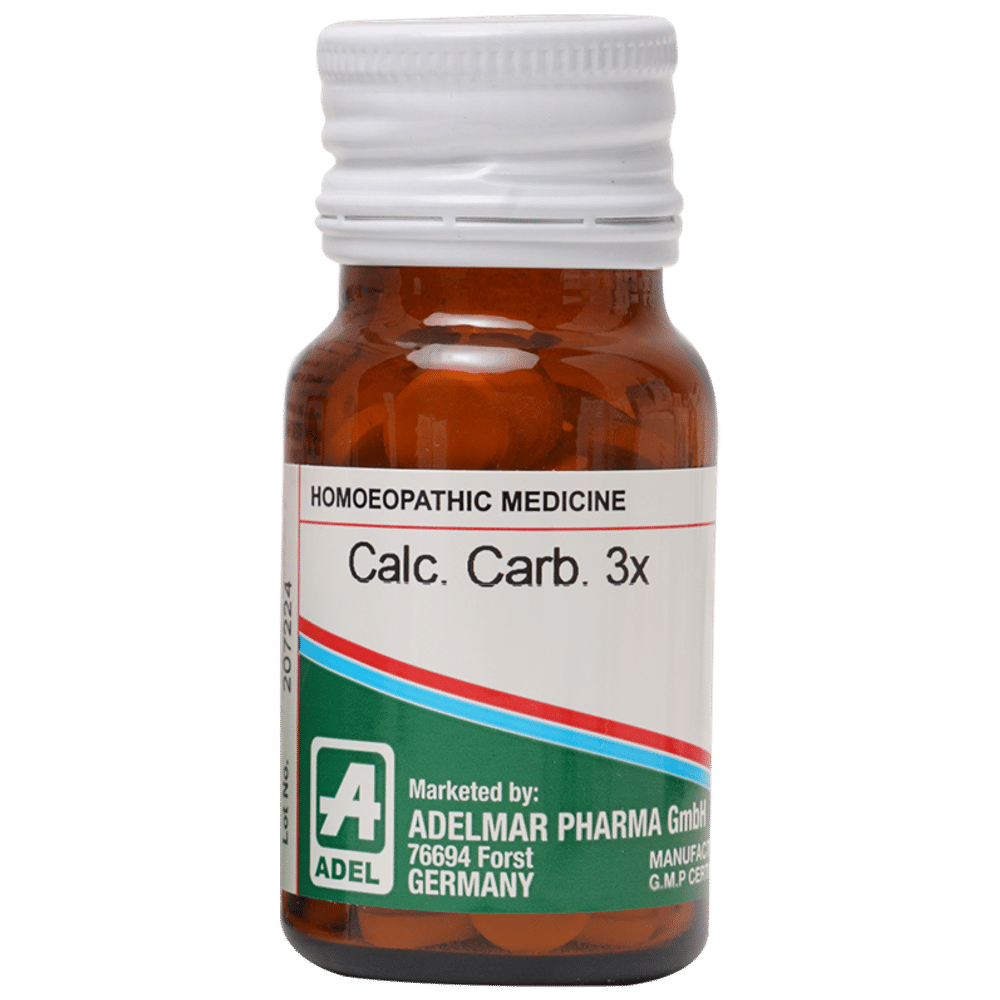 ADEL Calc Carb Trituration Tablet 3X