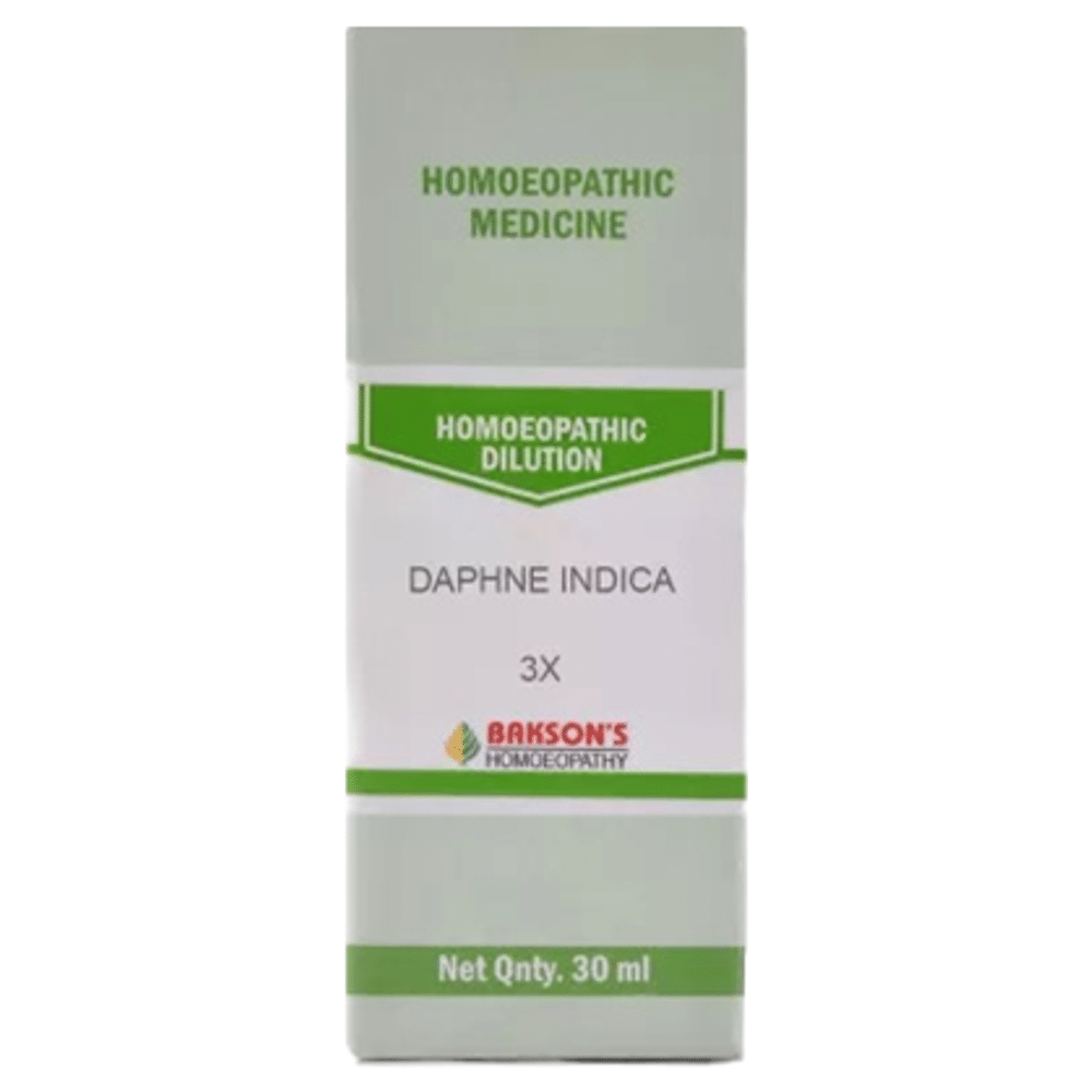 Bakson's Homeopathy Daphne Indica Dilution 3X