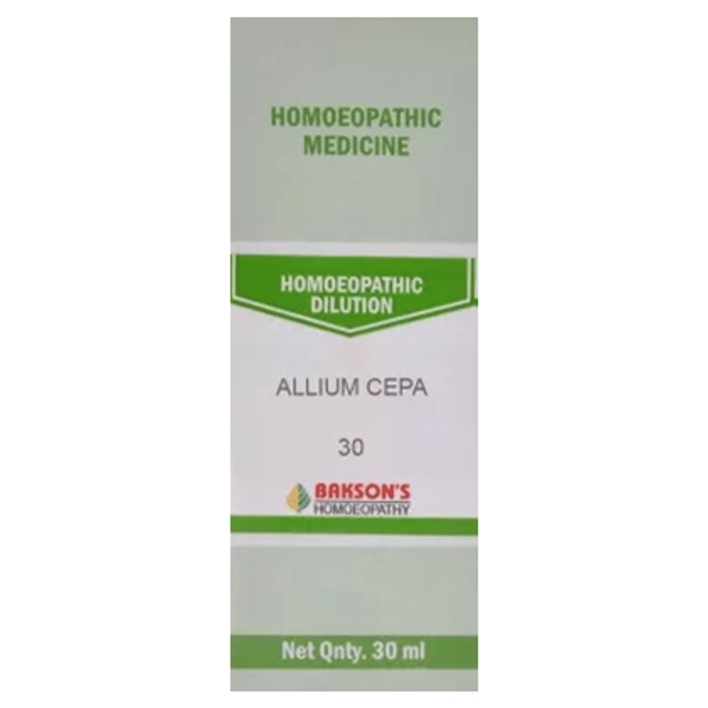 Bakson's Homeopathy Allium Cepa Dilution 30