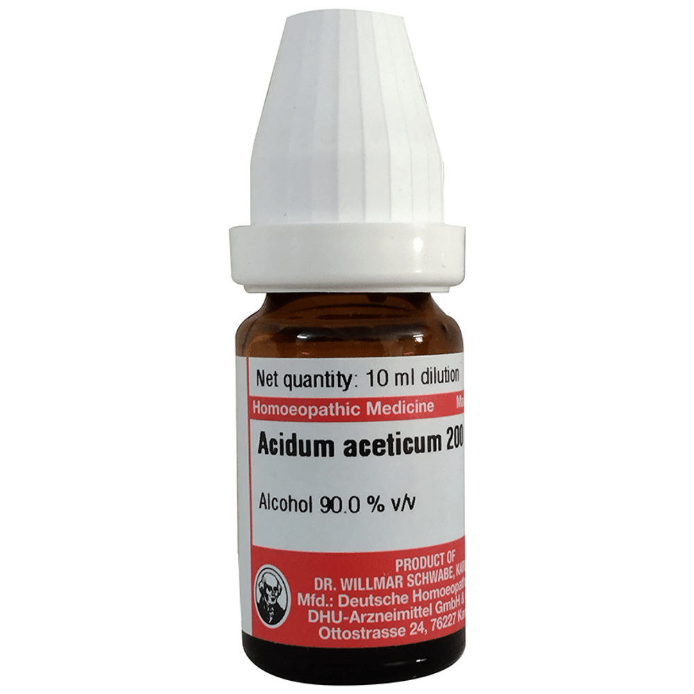 Dr Willmar Schwabe Germany Acidum Aceticum Dilution 200