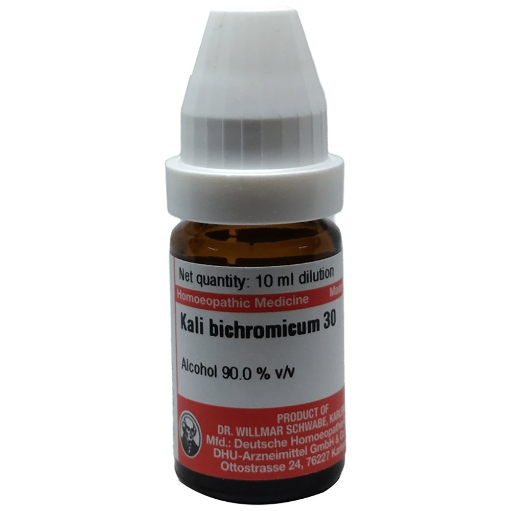 Dr Willmar Schwabe Germany Kali Bichromicum Dilution 30