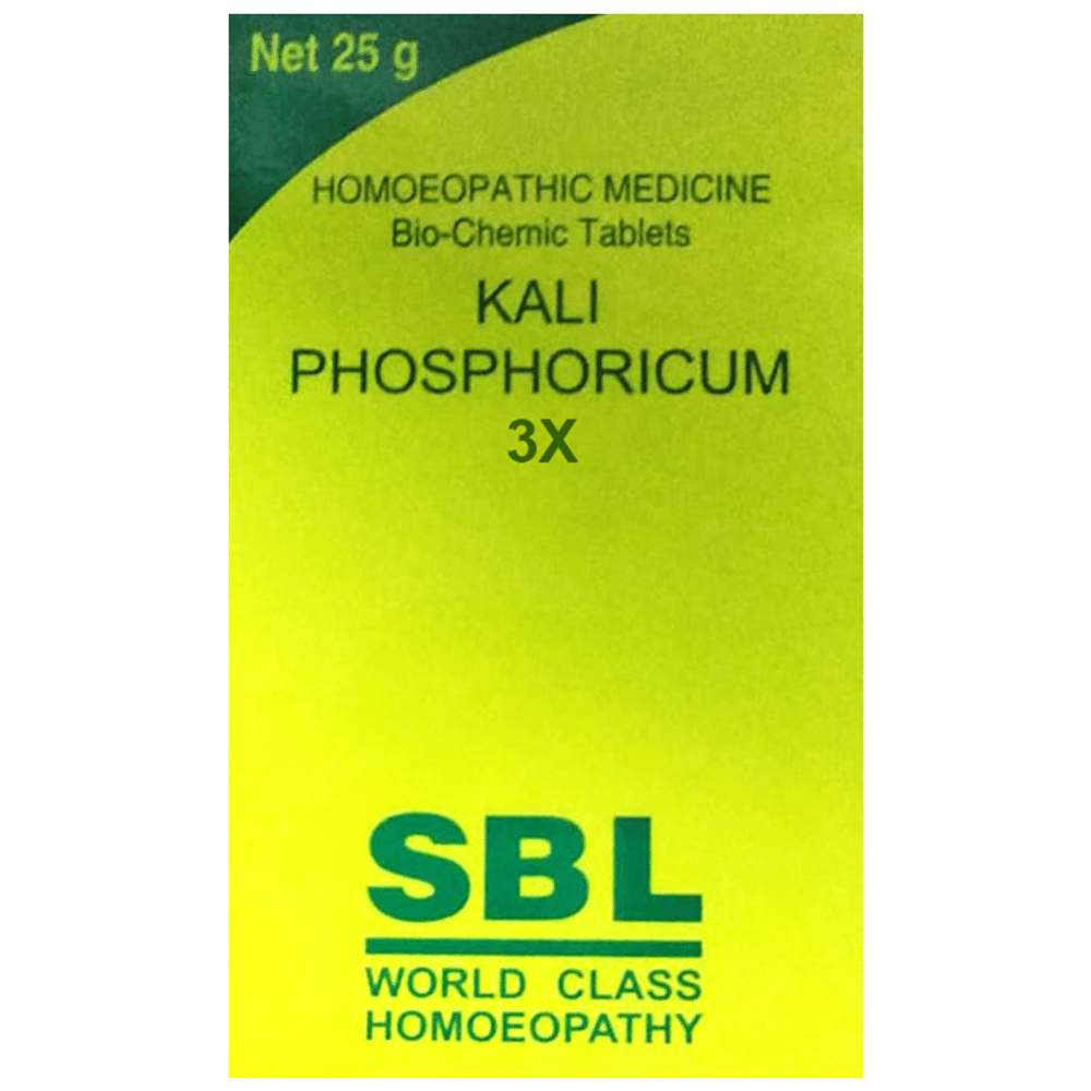 SBL Kali Phosphoricum Biochemic Tablet 3X