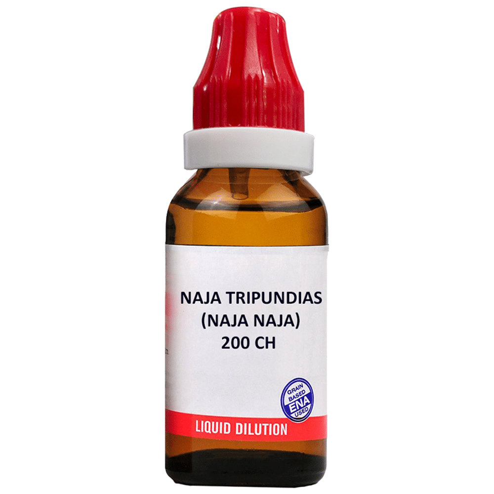 Bjain Naja Tripundias (Naja Naja) Dilution 200 CH