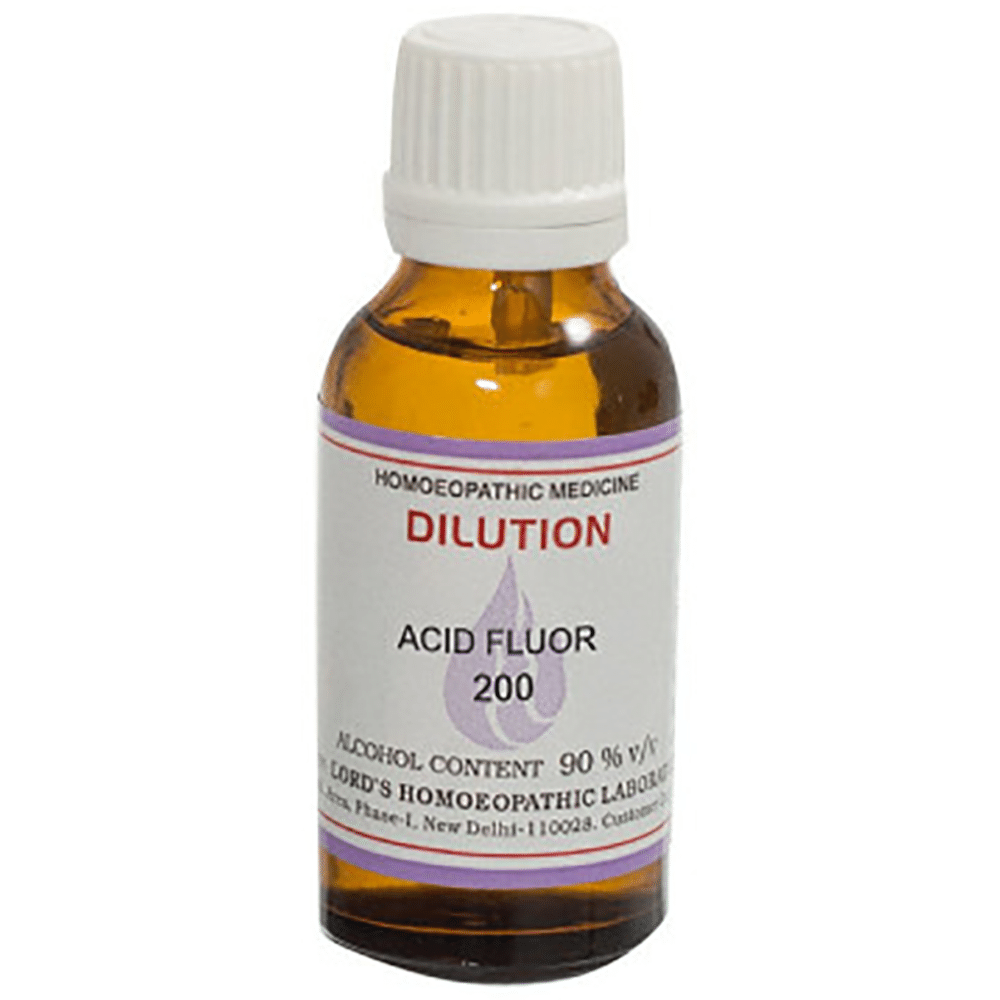 Lord's Acid Fluor Dilution 200