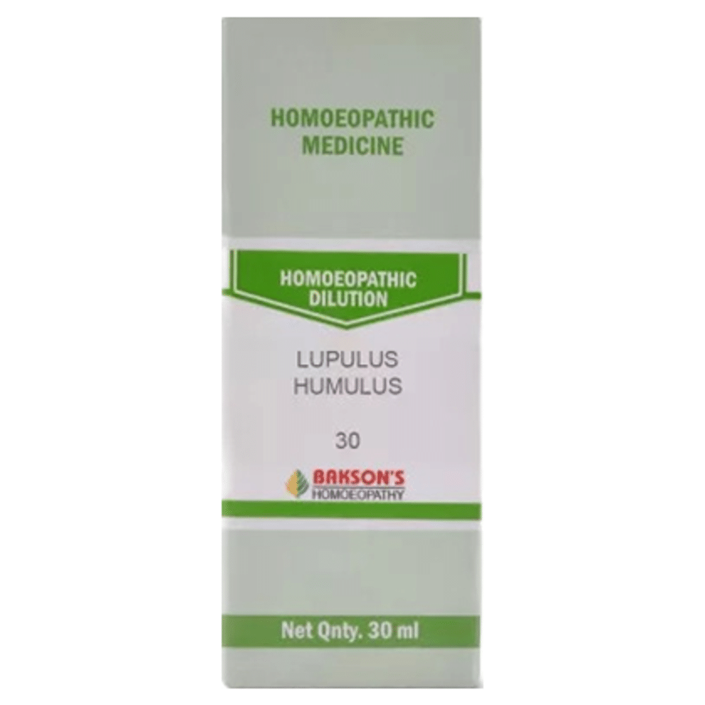 Bakson's Homeopathy Lupulus Humulus Dilution 30