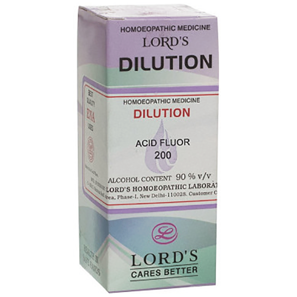 Lord's Acid Fluor Dilution 200